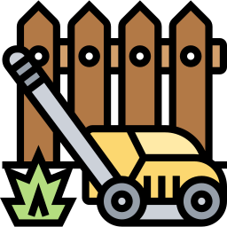 Lawn mower icon