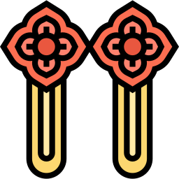 Hair pins icon