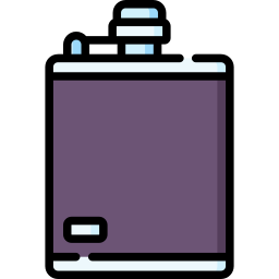 Hip flask icon