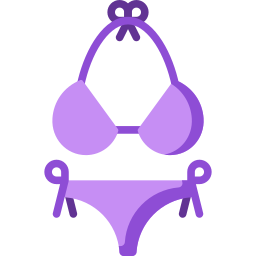 bikini icono