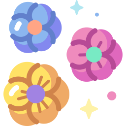 Paper flower icon