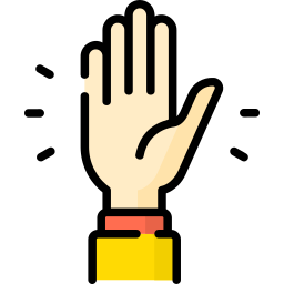 挙手 icon