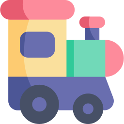 Train toy icon