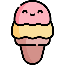 cucurucho de helado icono