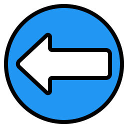 Left arrow icon