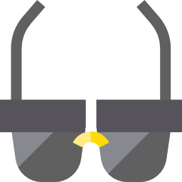 occhiali da sole icona