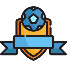 Football badge icon