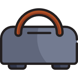 Sport bag icon