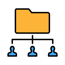 File sharing icon