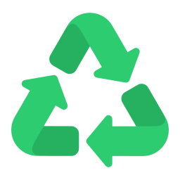 Recycle sign icon
