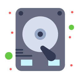 Hard disk icon