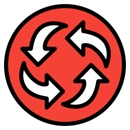 회전 화살표 icon