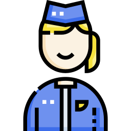 stewardess icon