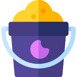 Sand bucket icon