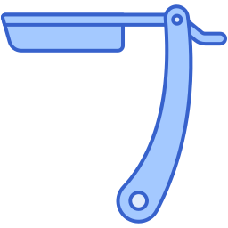 Straight razor icon