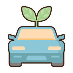 Zero emission icon