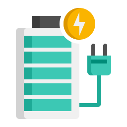 Charging battery icon