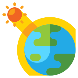 Greenhouse effect icon