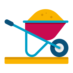 Wheelbarrow icon