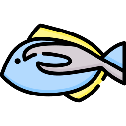 blue tang fisch icon