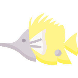 peixe borboleta Ícone
