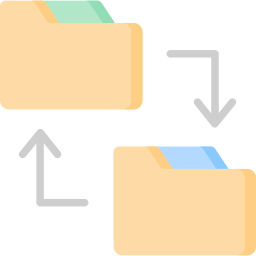 partage de fichiers Icône