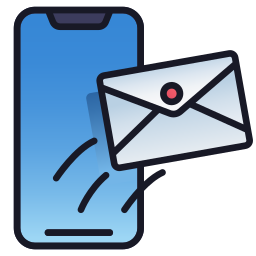 mobiele post icoon