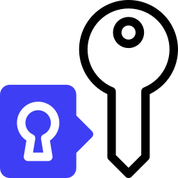 Door key icon