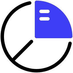 diagramme circulaire Icône