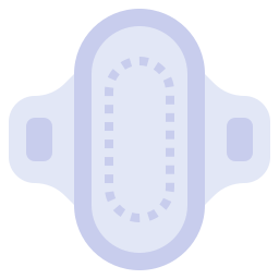 almohadilla de tela icono