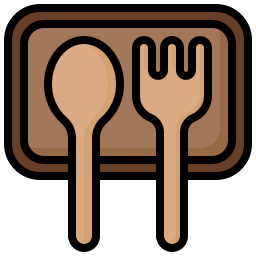 Деревянная посуда иконка