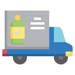 Pickup truck icon