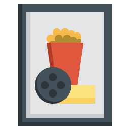 Movie poster icon