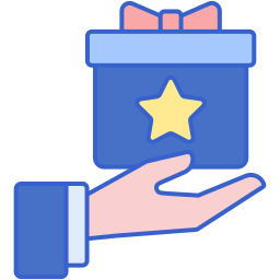 Customer loyalty icon