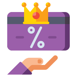 Customer loyalty icon