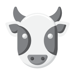 vaca icono