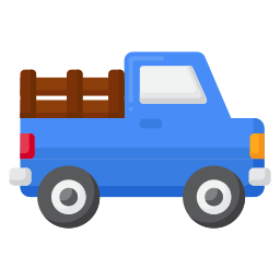 Pickup truck icon