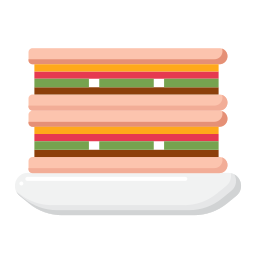 sanduiche cubana Ícone