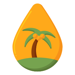 huile de palme Icône