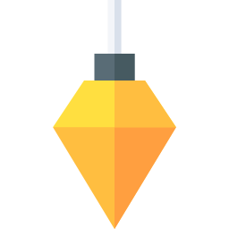 Plumb bob icon