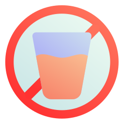 No drinking icon