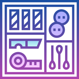 Sewing kit icon