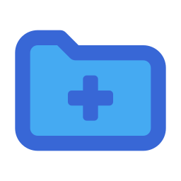 Medical folder icon