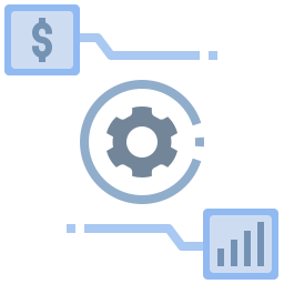 Business intelligence icon