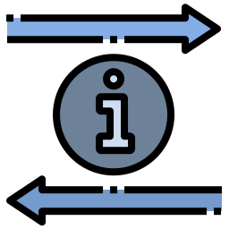 servicio de información icono