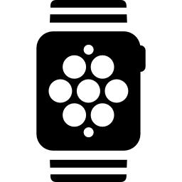 Яблочные часы иконка
