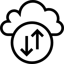 Cloud computing icon