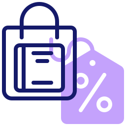 Shopping bag icon