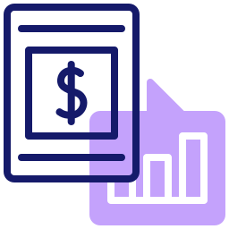 Finance book icon