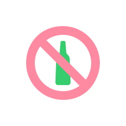 No alcohol icon